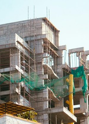 Construction site in India 3