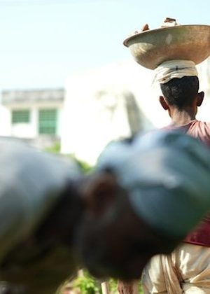 Construction site in India 9