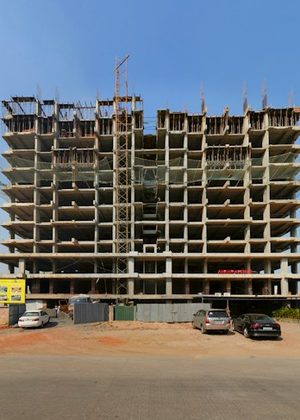 Construction site in India 13
