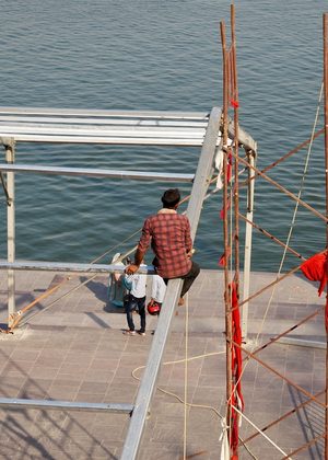 Construction site in India 18